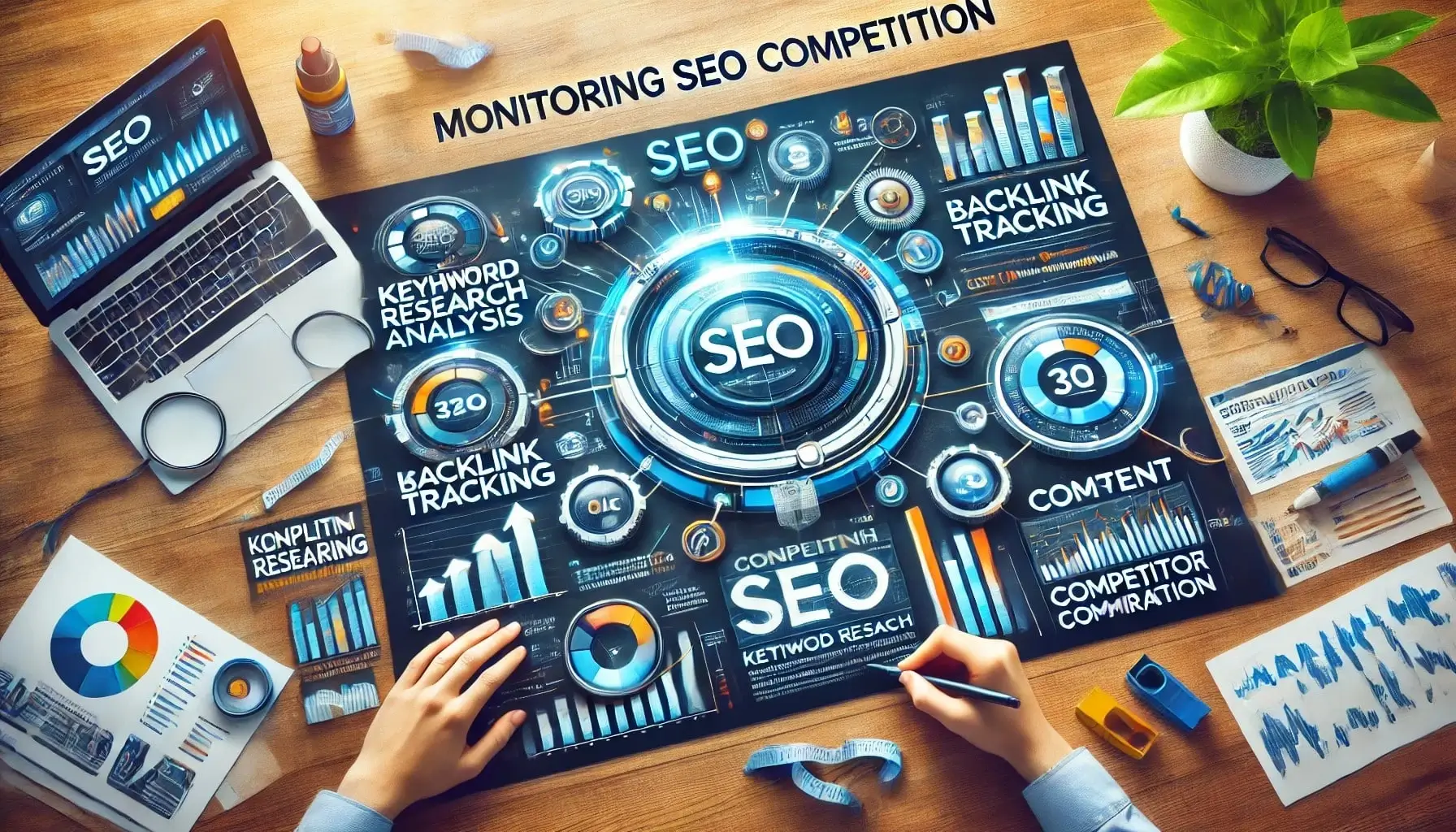Jak monitorować konkurencję SEO w 2026 roku - przewodnik creationX