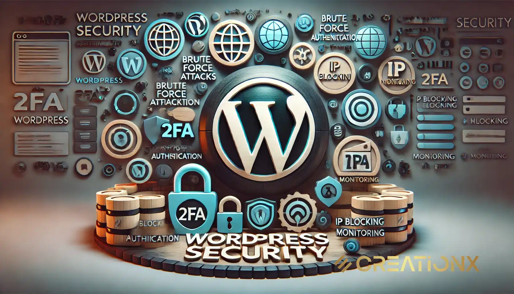 Zabezpieczenie WordPress przed atakami brute force - przewodnik creationX