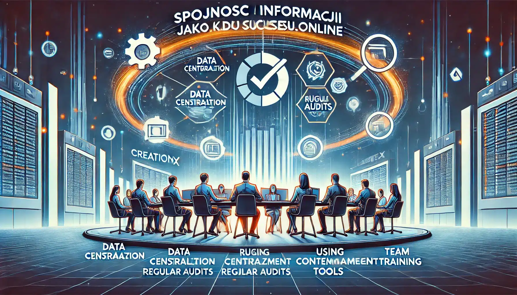 Spójność informacji jako klucz do sukcesu online - przewodnik creationX