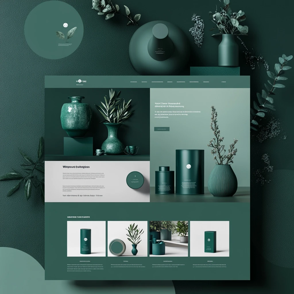 Projekt strony i wizerunek marki stworzony przez creationX