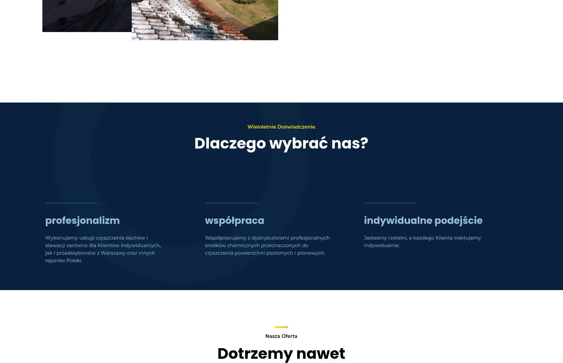 Opieka nad stroną, która ma działać — creationX